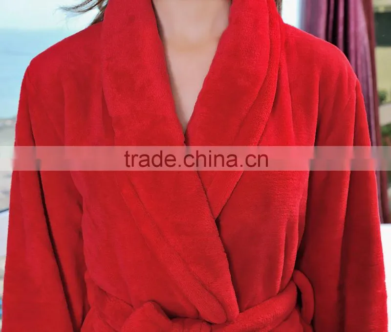 Robe & Gown sets Women Coral Bathrobes for Women