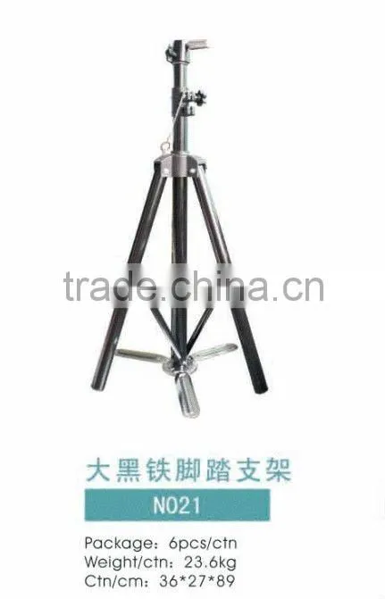 professional salon training metal head display stand