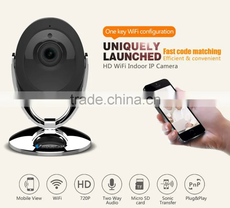 cube camera C7893WIP PnP HD Mini cube wireless network camera pt network mini cctv camera