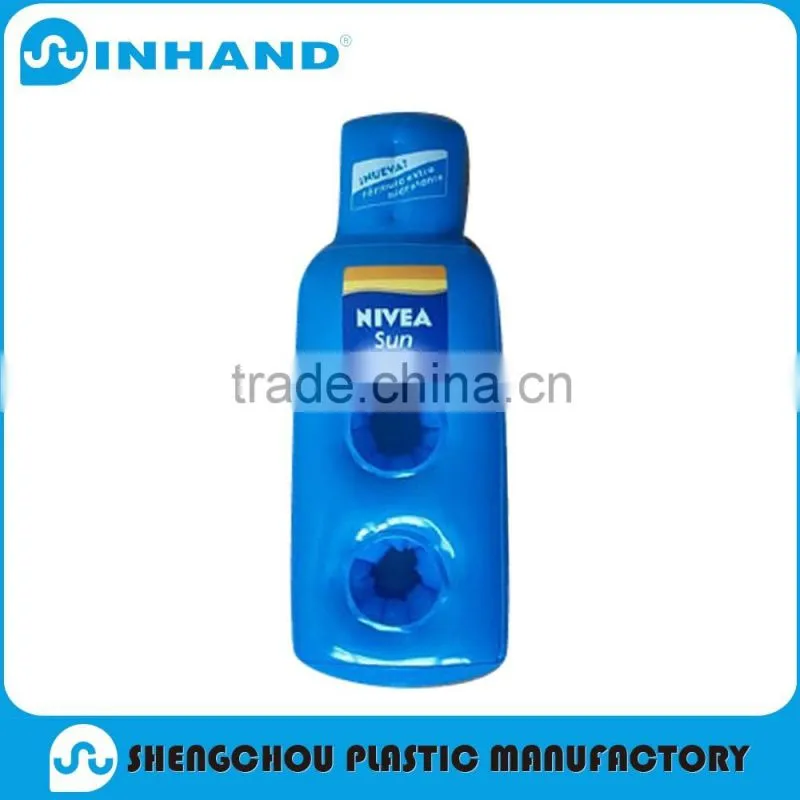 factory EN71,CE ,Eco-friendly Fashion yellow pvc inflatable Orange juice bottle for promotion/inflabale bottle