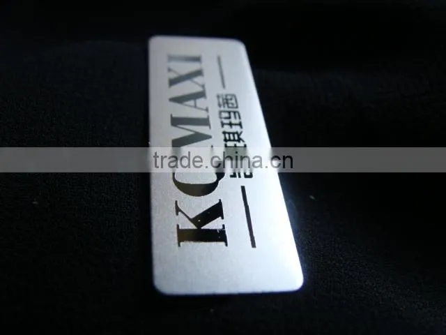 High quality custom nameplate for motorcycle