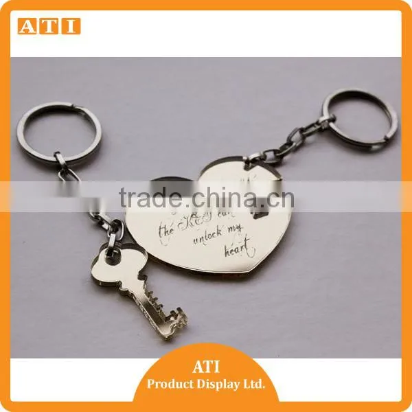 ATI OEM Qrade Alibaba Promotion Gift Custom Crystal Acrylic Keychain