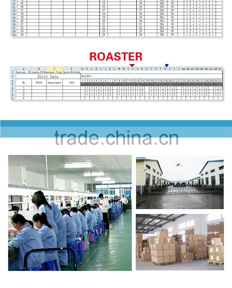 OC025 Electronic Time Clock Type Time Attendance Device