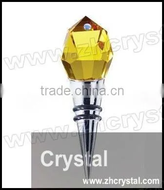Fashion ball Crystal Wine Stopper, crystal bottle stopper
