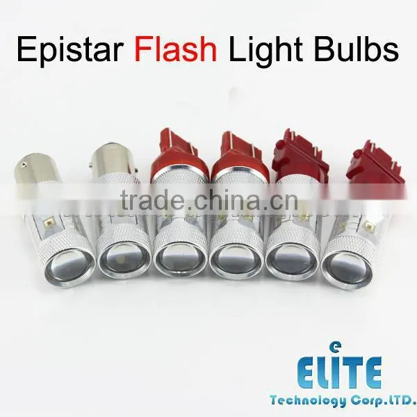 30W auto 3157 white/red led brake light bulb wholesale