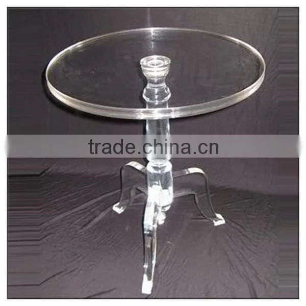 wholesale customized acrylic round table