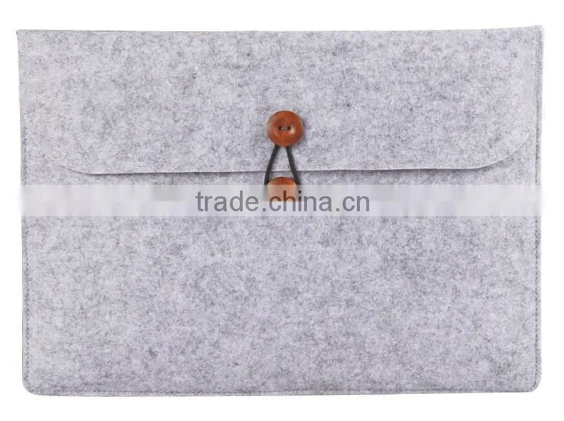 Notebook / Laptop carrying bag felt sleeve bag for macbook 13 inch, China supplier