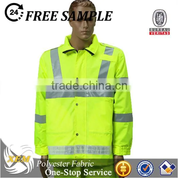 210t waterproof polyester pu coated taffeta fabric
