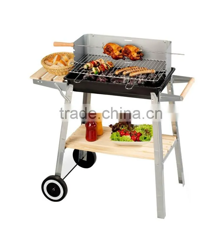 Steel Folding Barbecue Grill Large Durable Charbroiler Oven Free Shipping