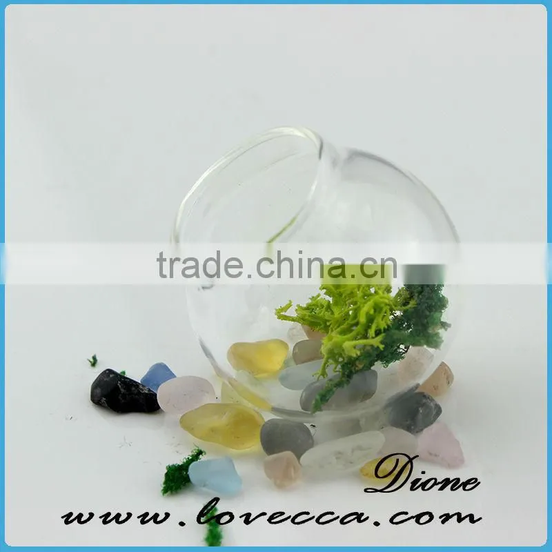 Hot crazy Christmas clear hanging glass balls inside beauti fish