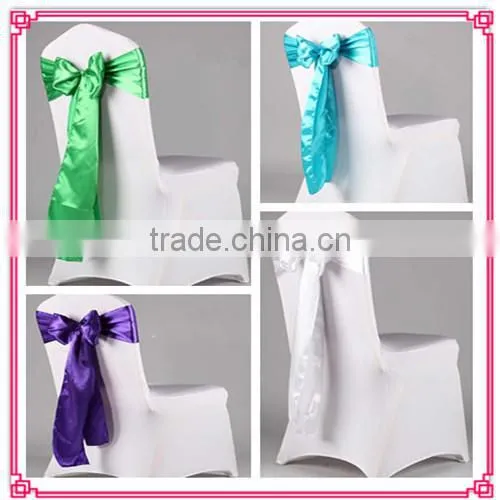 Wholesale Satin Chair Sash 18*275CM/Satin Chair Cover Sashes For Wedding and Banquet