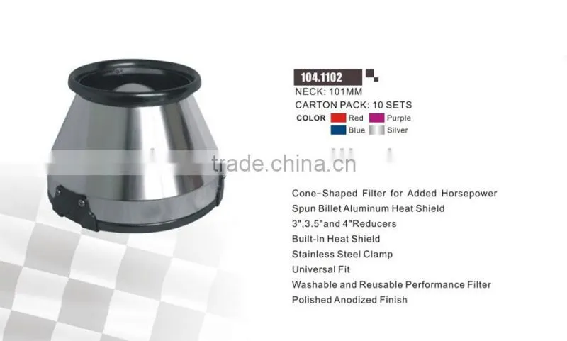 Aluminium unversal air filter