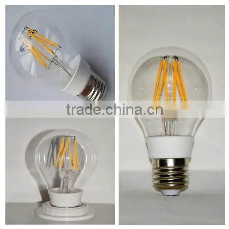 6W e27 led lamp bulb, a60 led bulb