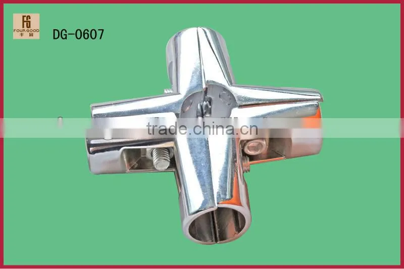 Plating metal square tube pipe connectors