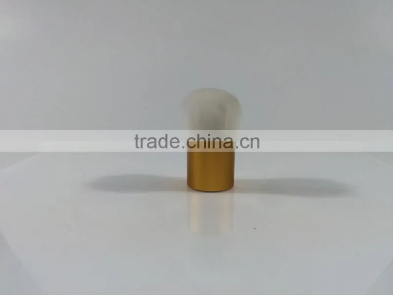 You can not miss 2015 mini white goat hair and golden ferrule kabuki brush wholesale