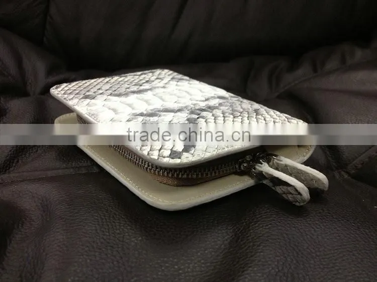 Genuine Python Snakeskin Purse and Wallet China Custom Business Card Wallet