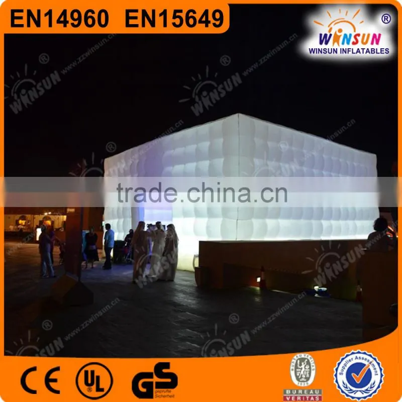 cheap commercial bubble cube Inflatable advertising Tent for sale