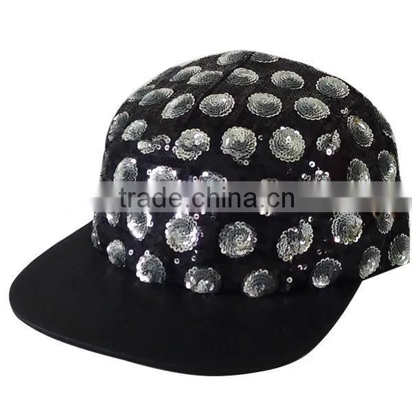 supply Denim 5 panel hats sequins 5 panel hats Golden Cream