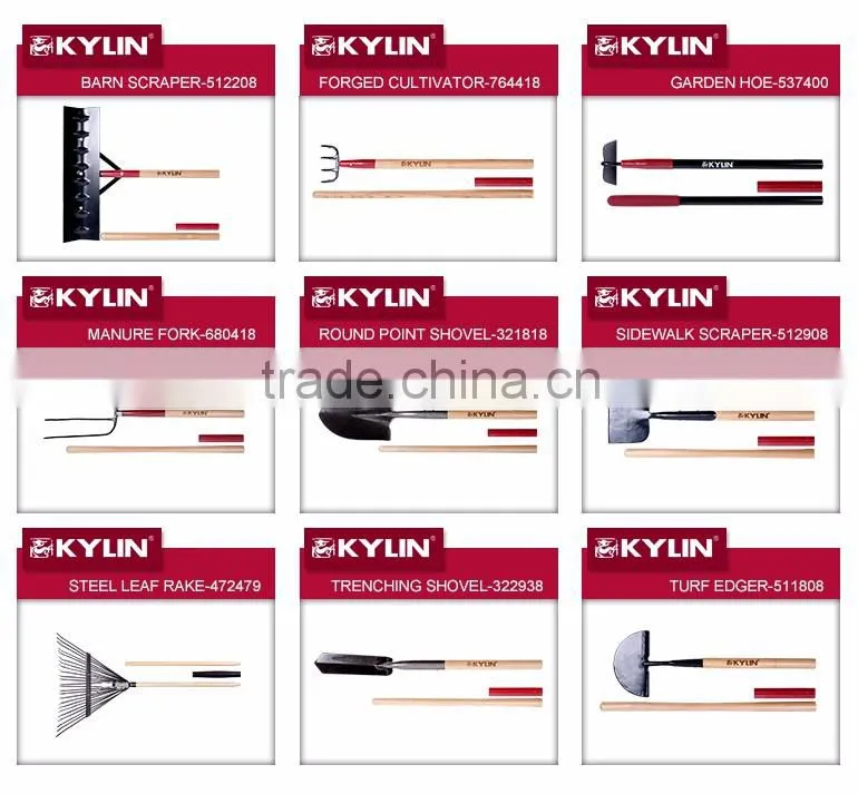 LONG HANDLE GARDEN TOOLS 5T FORGED MANURE FORK