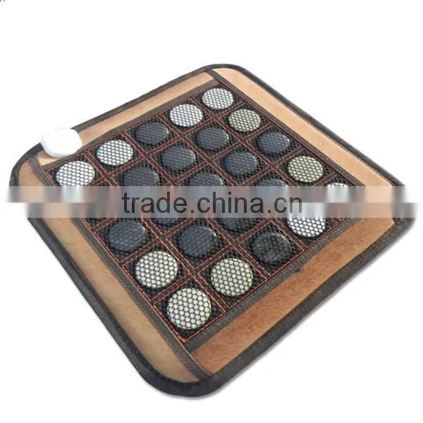 tourmaline heating cushion/jade massager cushion with Korea techology