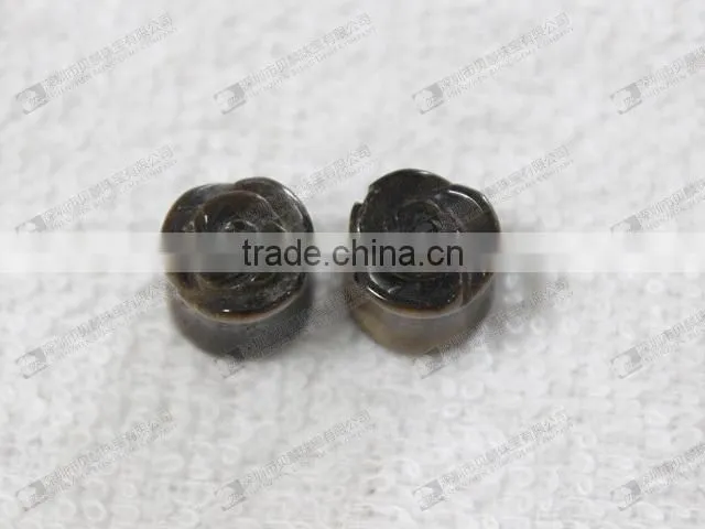 Body piercing jewelry tiger eye stone ear plugs