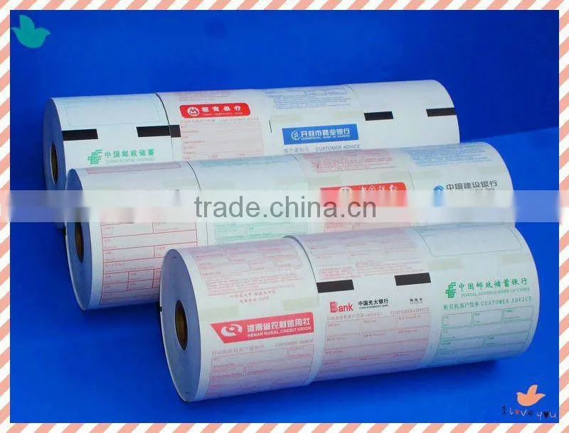 60gsm 112*80 ATM roll for bank