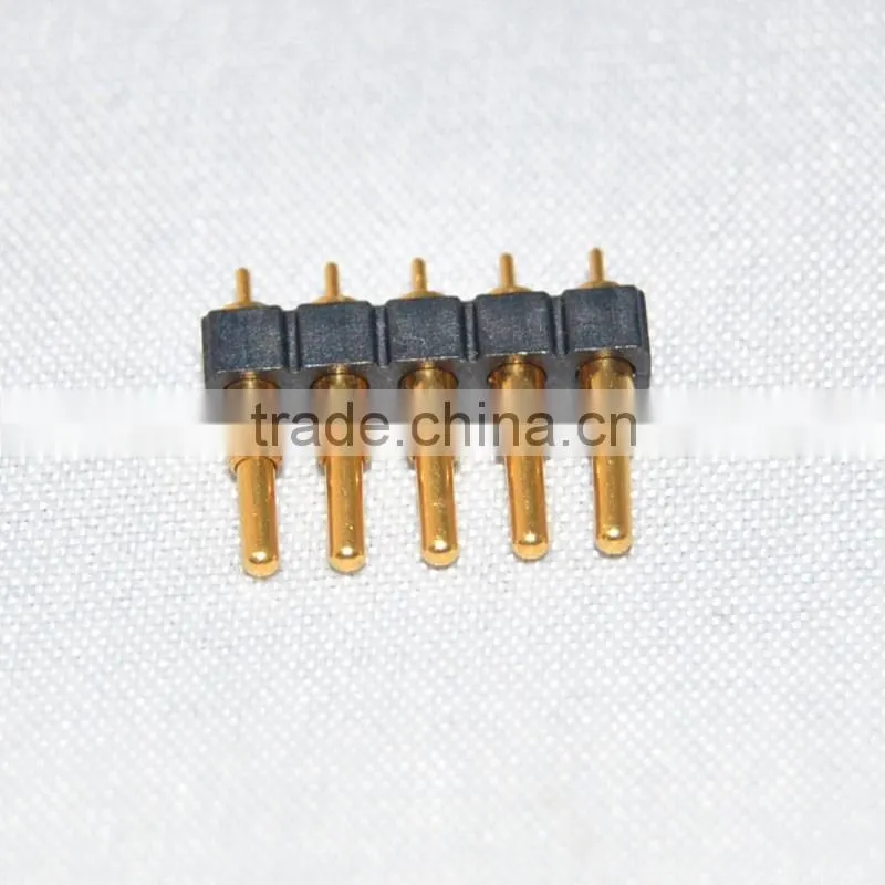4 pin connector,pogo pin connector,spring loaded pogo pin battery connector