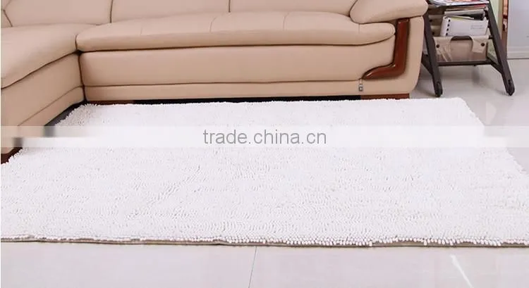shag high loop pile chenille carpet