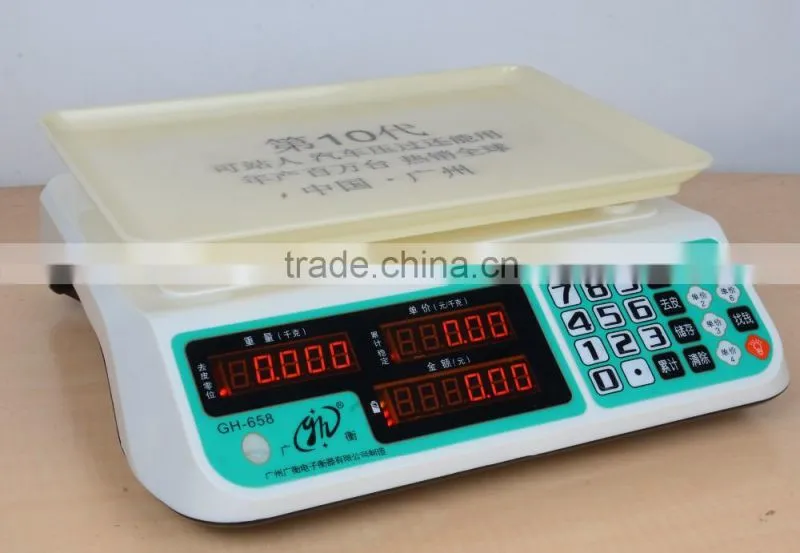 best sale commerical digital dual use electronic weighing scale