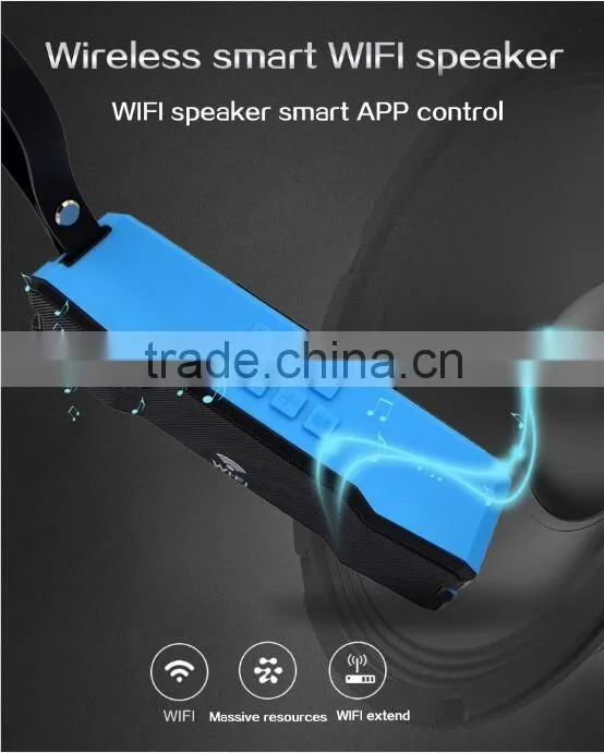 2016 New Patent ipx65 waterproof wifi and bluetooth outdoor speaker