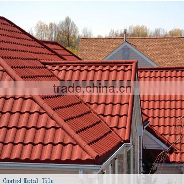 1340*420mm STONE COATED STEEL ROOFING TILE
