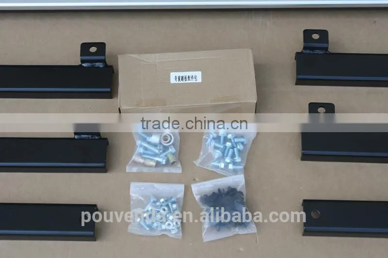 High Quality Aluminium Alloy Running Board for 2014+ X-TRAIL (BMW Style) Auto Accessories From Pouvenda