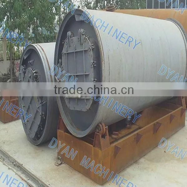 Used Tire Recycling Plant Pyrolysis to Fuel Oil