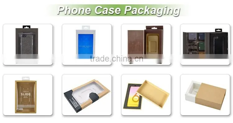 Wholesale free samples high end custom cardboard paper cell phone box with own logo
