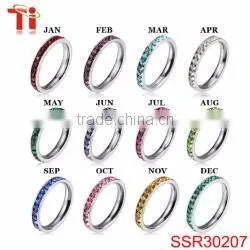 April birthstone fashion jewelry hand made diamond jewellery for accessories