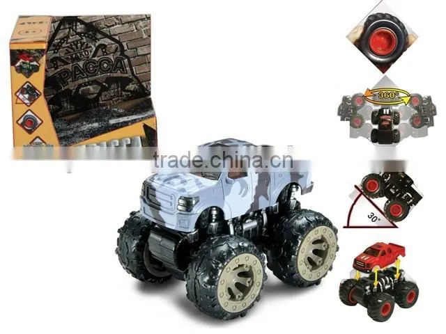 Novely 4 WD Friction Car With TPR Soft Wheels