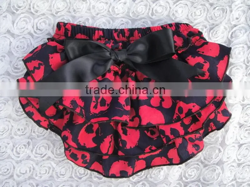 Wholesale excellent fashion children in underwear pictures Baby christmas bloomers pink school girl skirt 2016