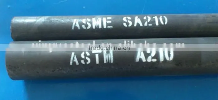 Boiler and Superheater seamless carbon steel pipes A210