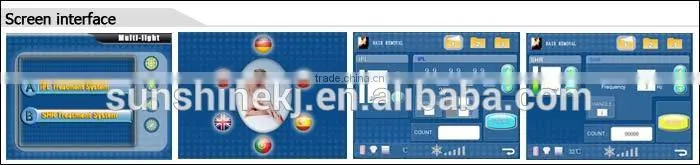 The New Listing hot sale CE approved hair removal equipment shr and ipl