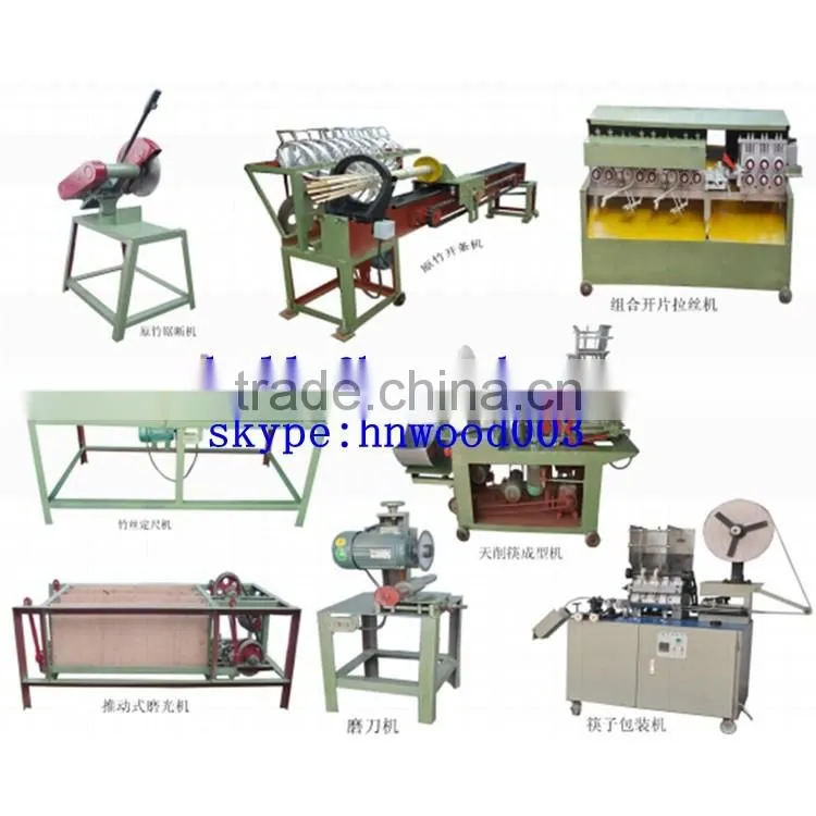 High efficiency chopsticks making machine,wooden chopsticks making machine for sale