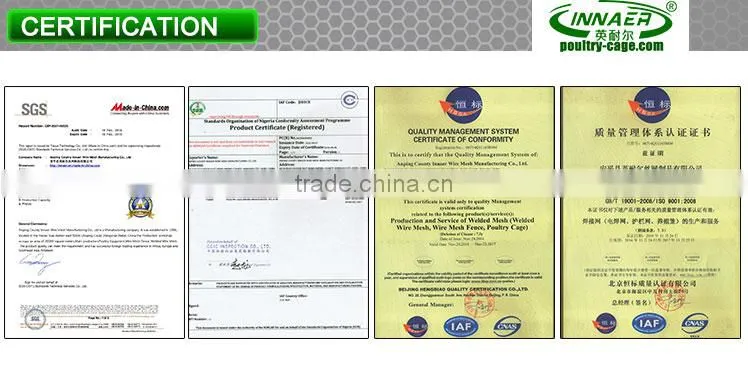China wholesale Animal Cages for chicken with the feeding system