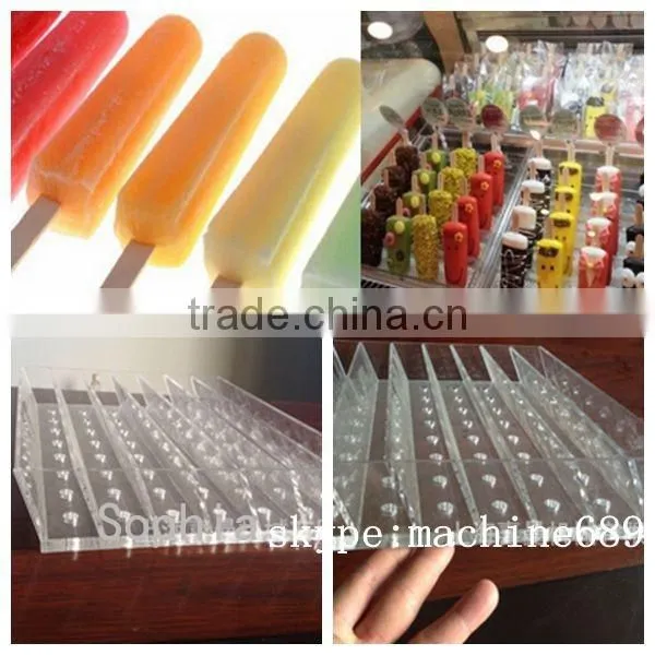 Commercial ice lolly display showcase/popsicle display freezer