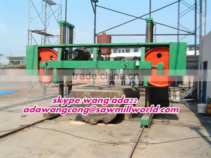 Round Log Cutting Large Scale Portable Horizontal Band Sawmill For Sale