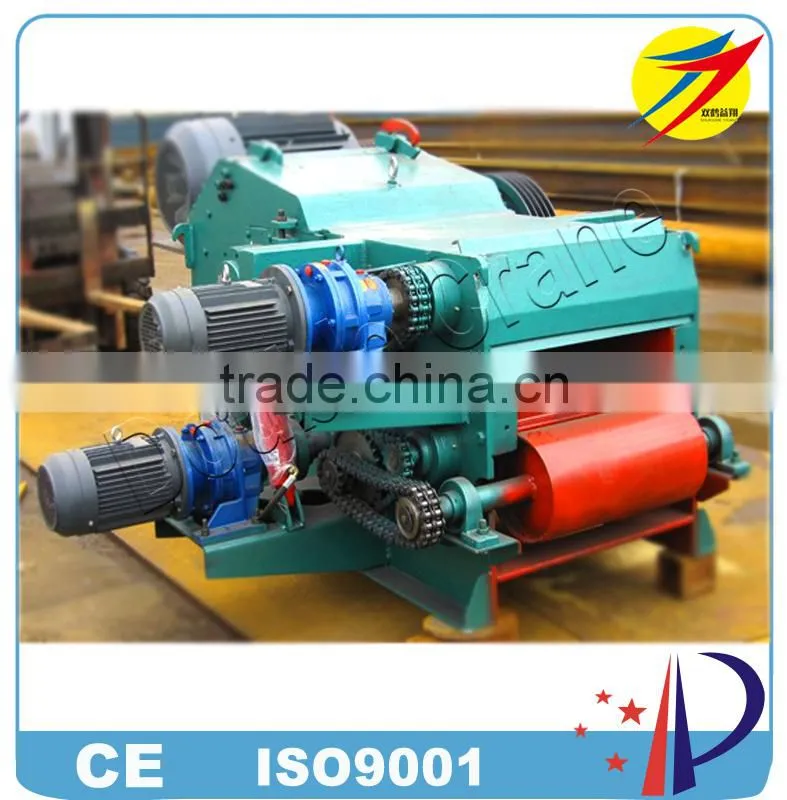 High Efficiency Industrial Electric durm wood chipper machine to produce wood chip