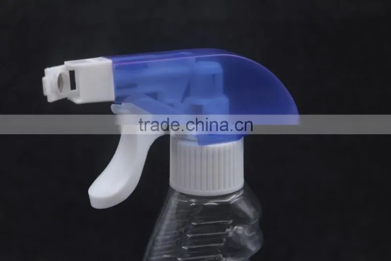 Double nozzle hand operated for cleaning plastic good quality coarse wrench and foam shape trigger sprayer