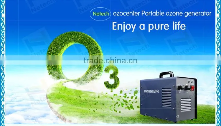 2014 hot air cooling 3g ozone generator machine