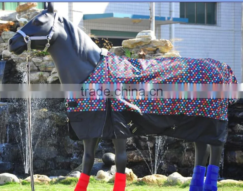 fashion polyester heavy turn out saddlery winter horse rug