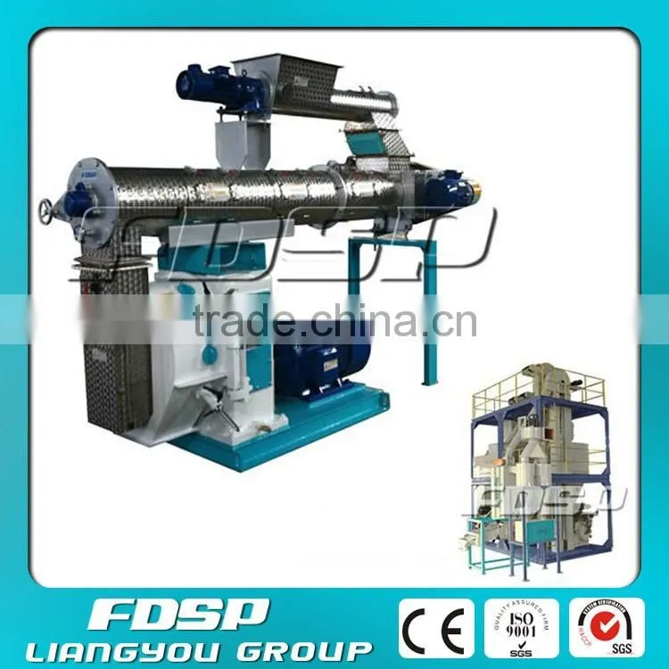 Small Capacity 2-3tph Ring Die Pelletizer Machine/Chicken Fodder Pellet Making Machine