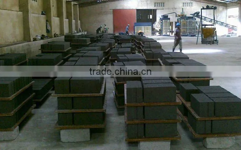 QT 6-15B Concrete brick making machinery/ Beton sand brick forming machinery / brick plant hot selling in Nigera