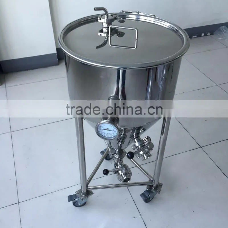 Small beer brewing equipment fermenter